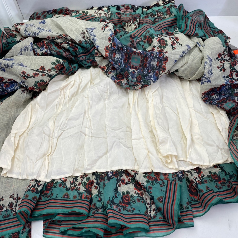 Bhanuni by Jyoti Maxi Dress Womens Small Anthropologie Embellished Boho Floral - Picture 17 of 17